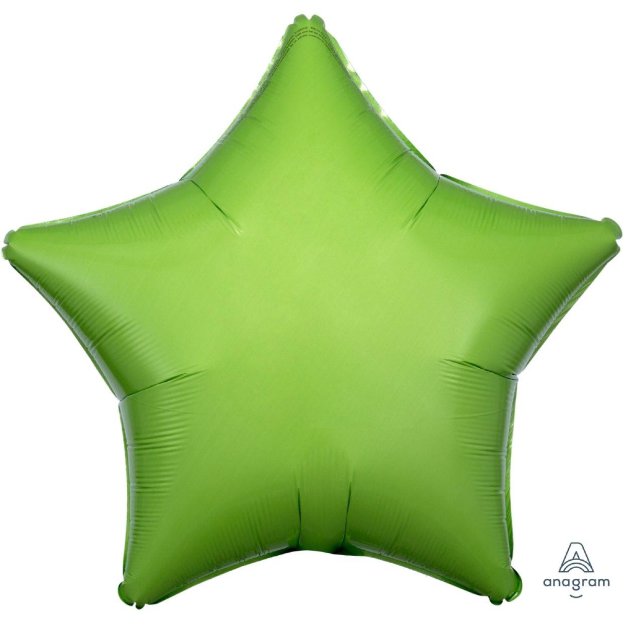Kiwi Green Heart Foil Balloon - Party Affair