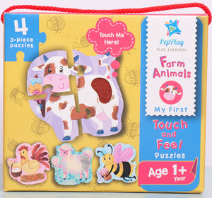 Touch & Feel Puzzle - Farm Animals