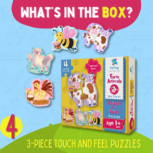 Touch & Feel Puzzle - Farm Animals