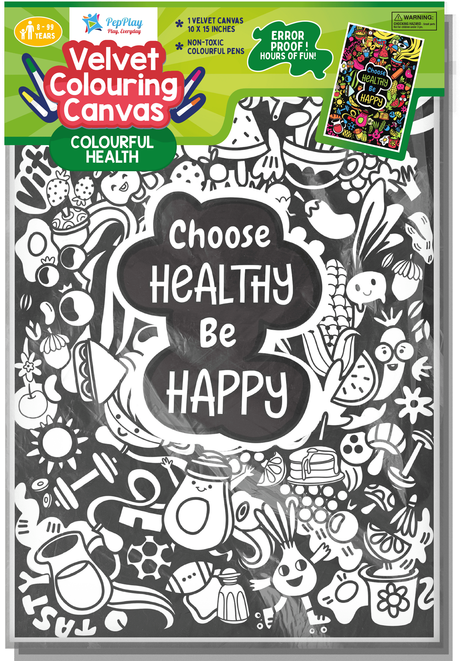 Velvet Cards - Canvas - Colourful Health - Party Affair