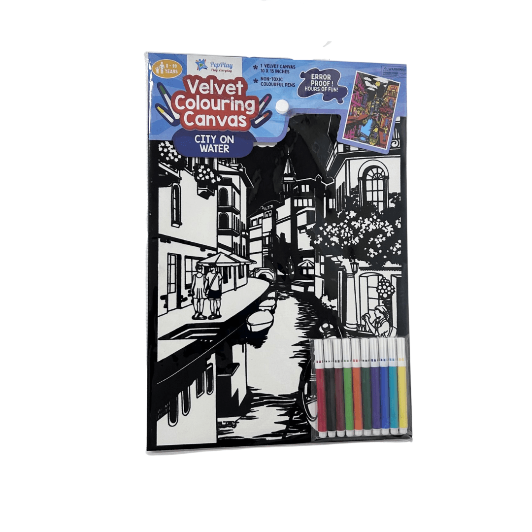 Velvet Cards - Canvas - City in Water - Party Affair