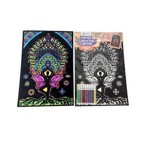 Velvet Cards - Canvas - Yoga