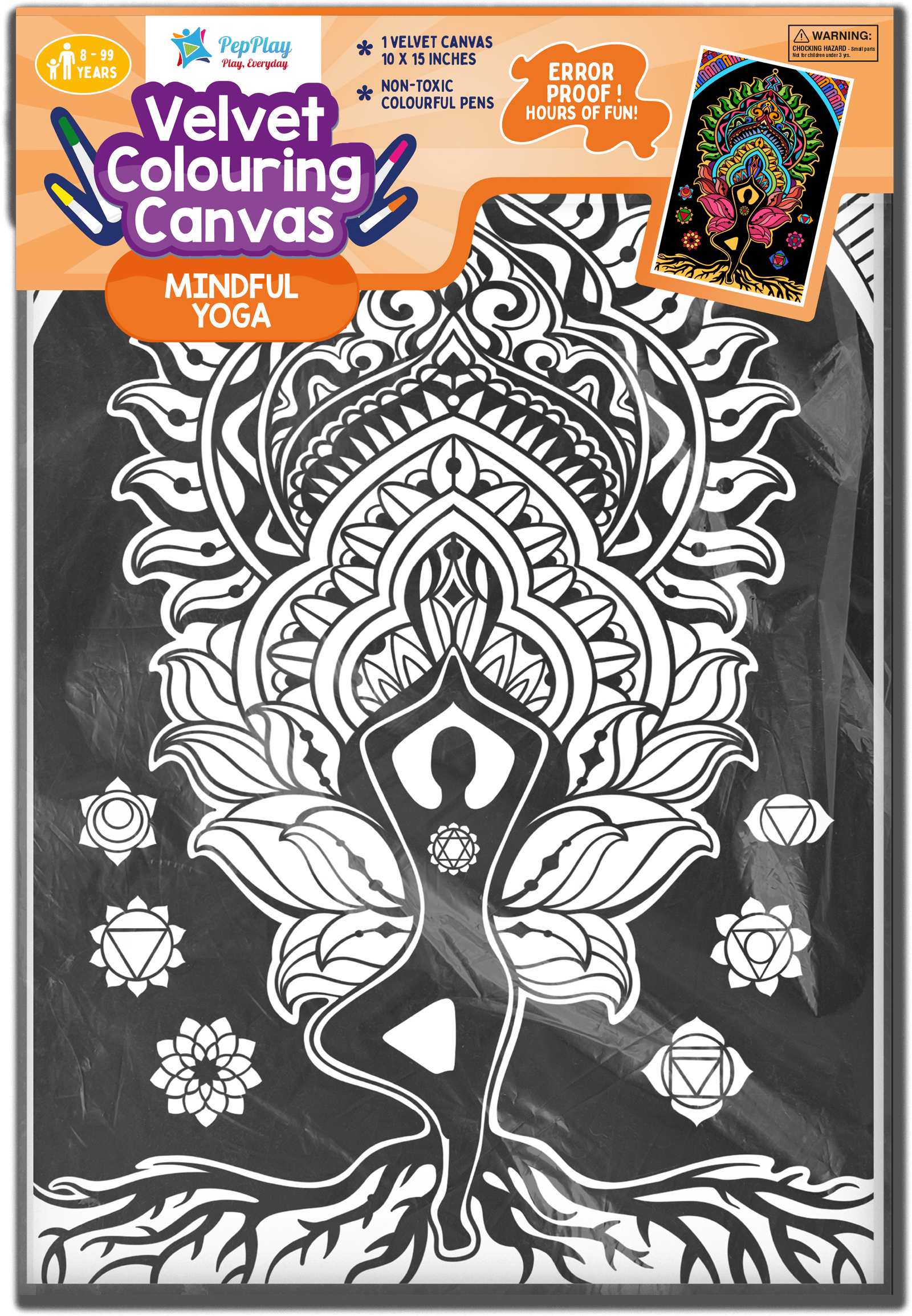 Velvet Cards - Canvas - Yoga - Party Affair