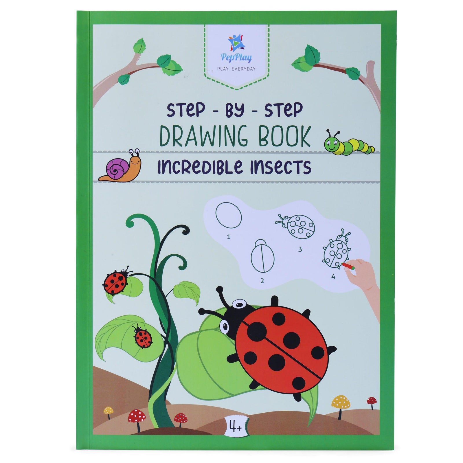 Step-By-Step Drawing Book-Incredible Insects - Party Affair