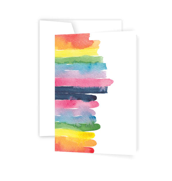 Painters Lines Greeting Card