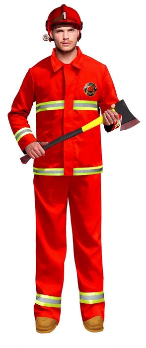 Fireman - Male Adult Costume - Party Affair