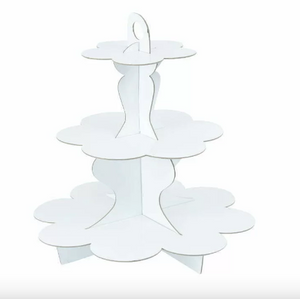 Cup Cake Stand - White