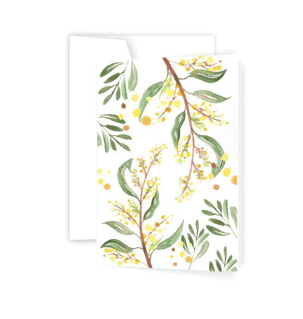 Wattle Greeting Card - Party Affair