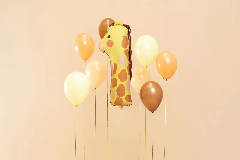 Balloon Foil Number 1 Giraffe