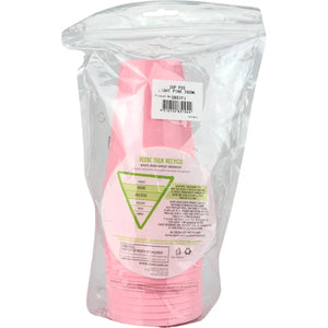 Light Pink Plastic Reusable Cups 285ml (Pack of 20)