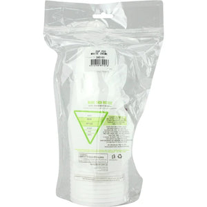 White Plastic Reusable Cups 285ml (Pack of 20)