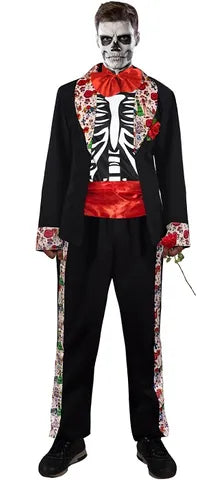 DIA DE LOS MUERTOS - Male Adult Costume