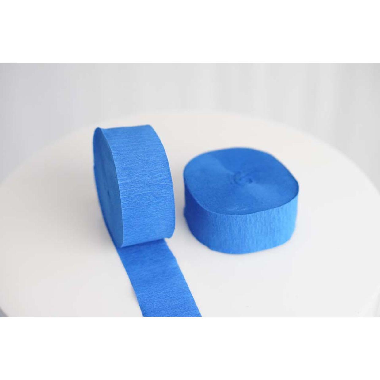 Royal Blue Crepe Paper Streamer - Party Affair
