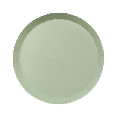 Eucalyptus Paper Snack Plates - 20 - Party Affair