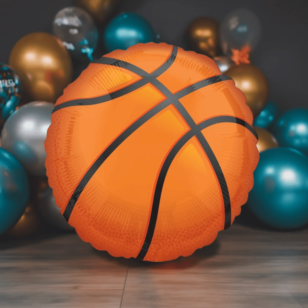 'nothin but net' Jumbo Basketball Foil Balloon - Party Affair