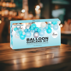 Blue & Silver DIY Balloon Garland Kit