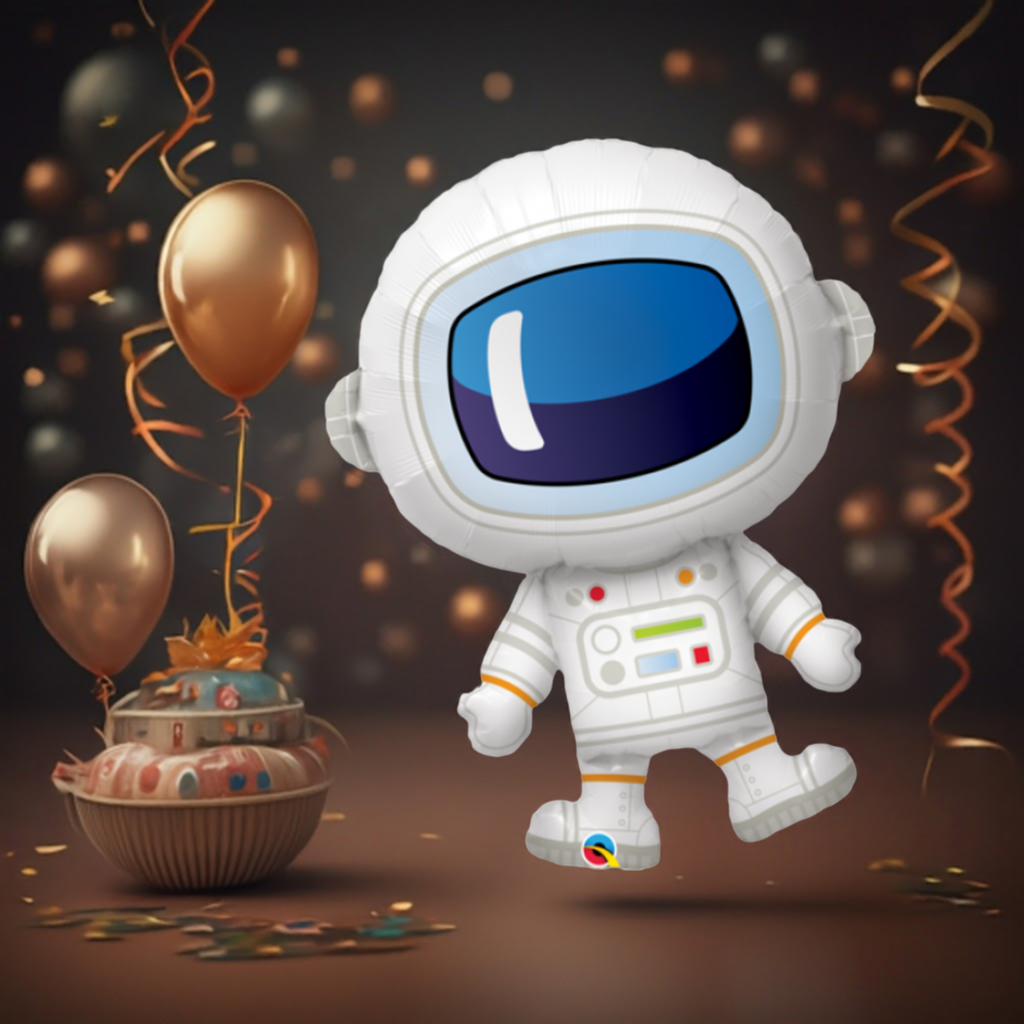 Adorable Astronaut Foil Balloon Shape