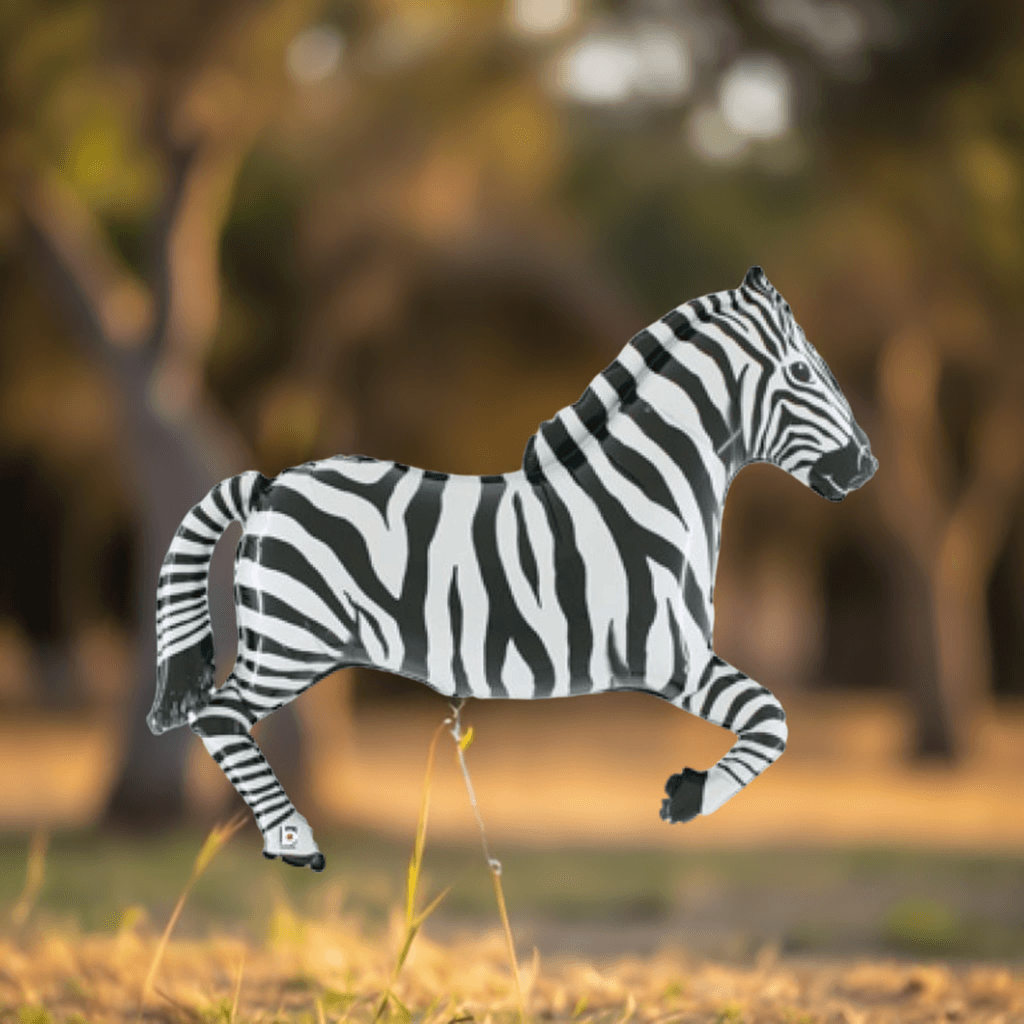 Zebra Shape Foil Balloon - Party Affair