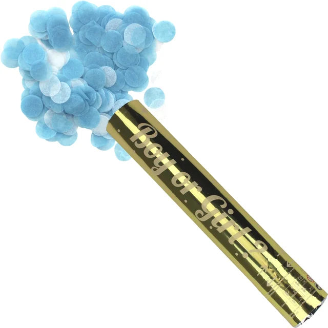 Blue Gender Reveal Confetti Popper - Party Affair