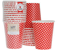 Red Polka Dot Party Cups