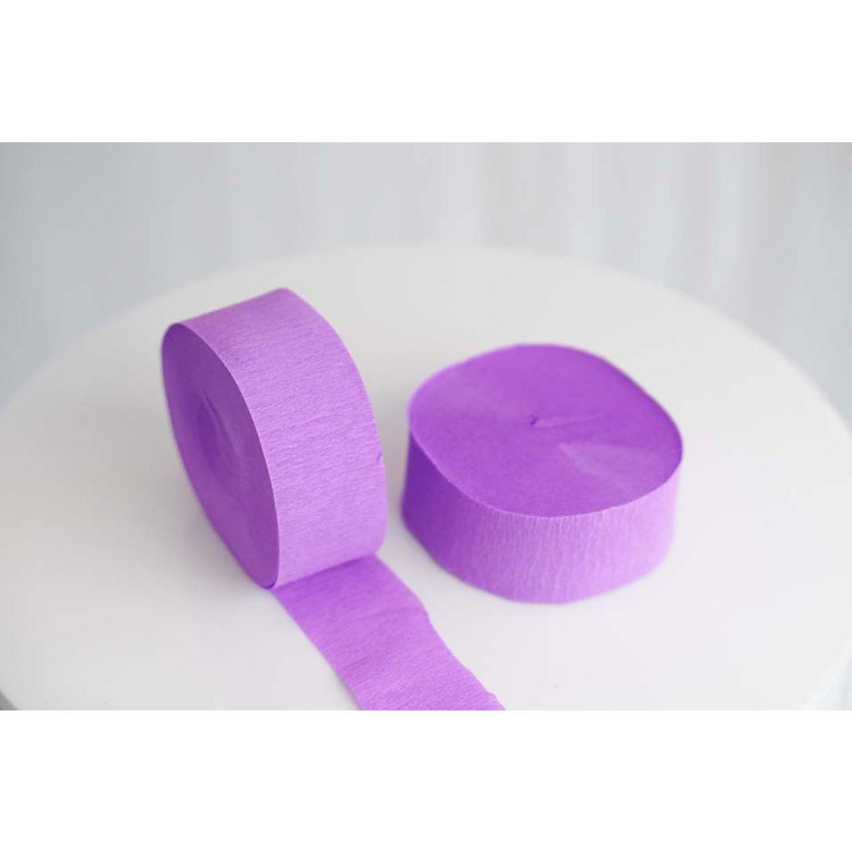 Lilac Crepe Paper Streamer - Party Affair