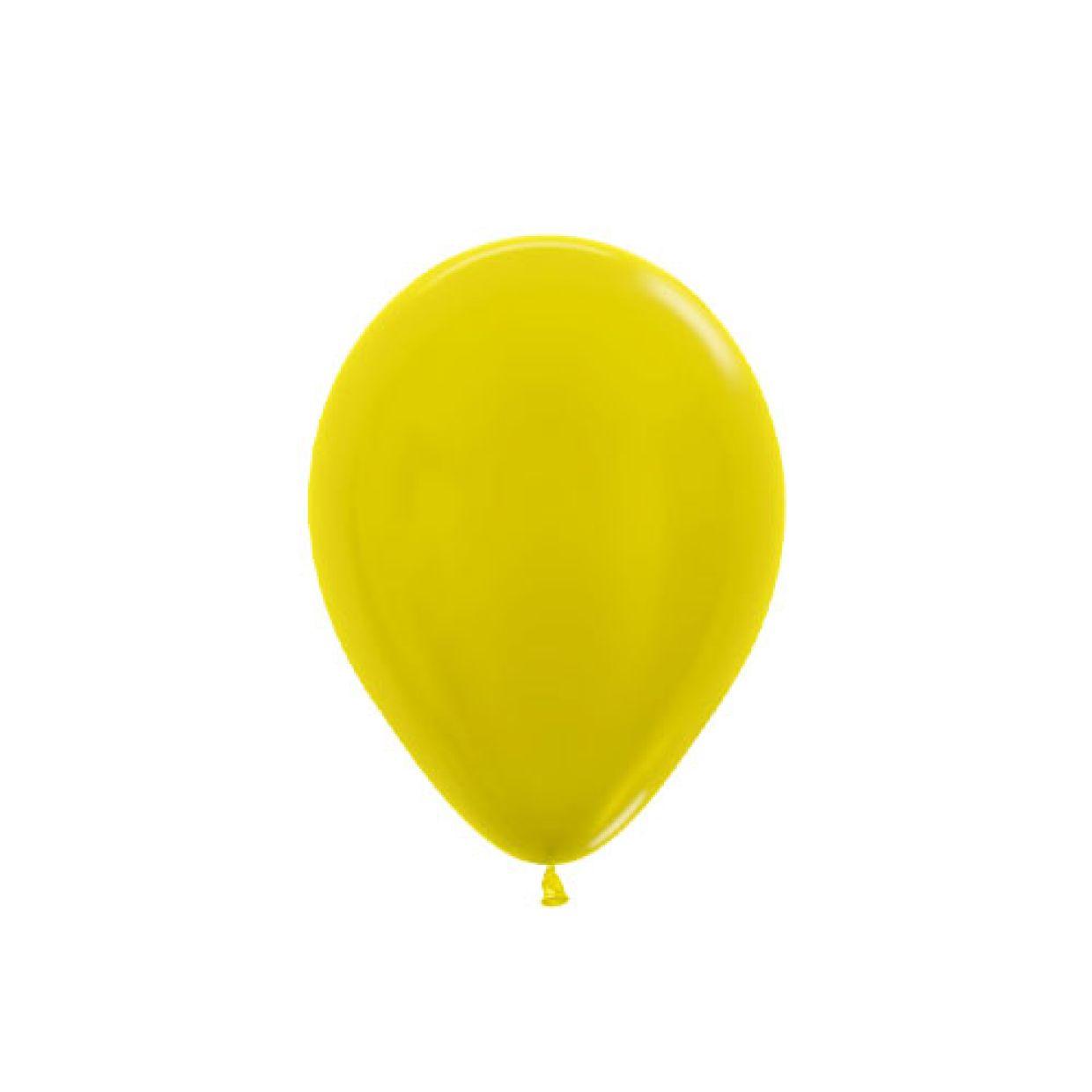 Pearl Yellow Latex Helium Balloon - Party Affair