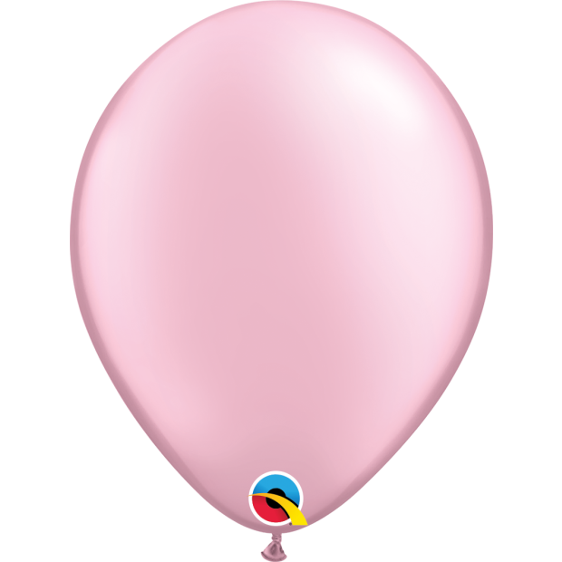 Pearl Pink Latex Helium Balloon - 40cm
