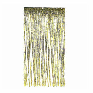 Metallic Gold Foil Curtain