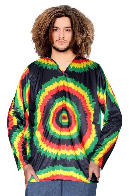 REGGAE SHIRT MAN - Male Adult Costume