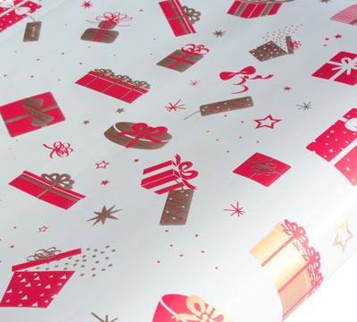 Red-Gold wrap Gift Wrap