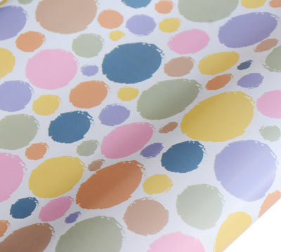 Splotch Pastels Paper Gift Wrap