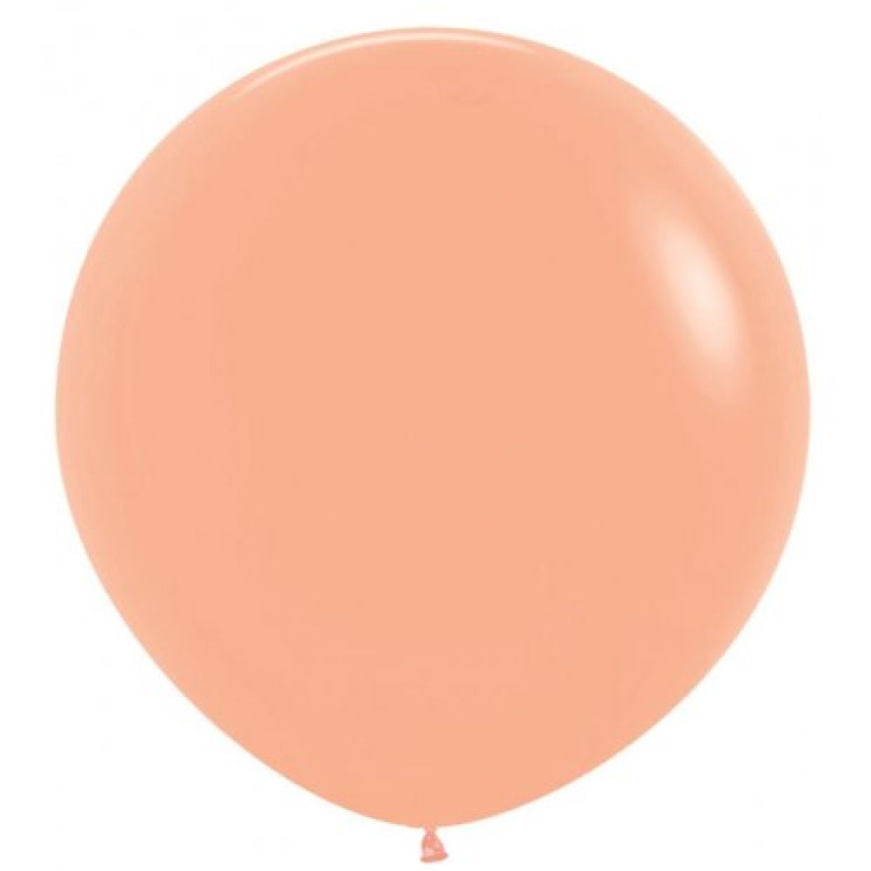 Jumbo Peach Blush Latex Helium Balloon