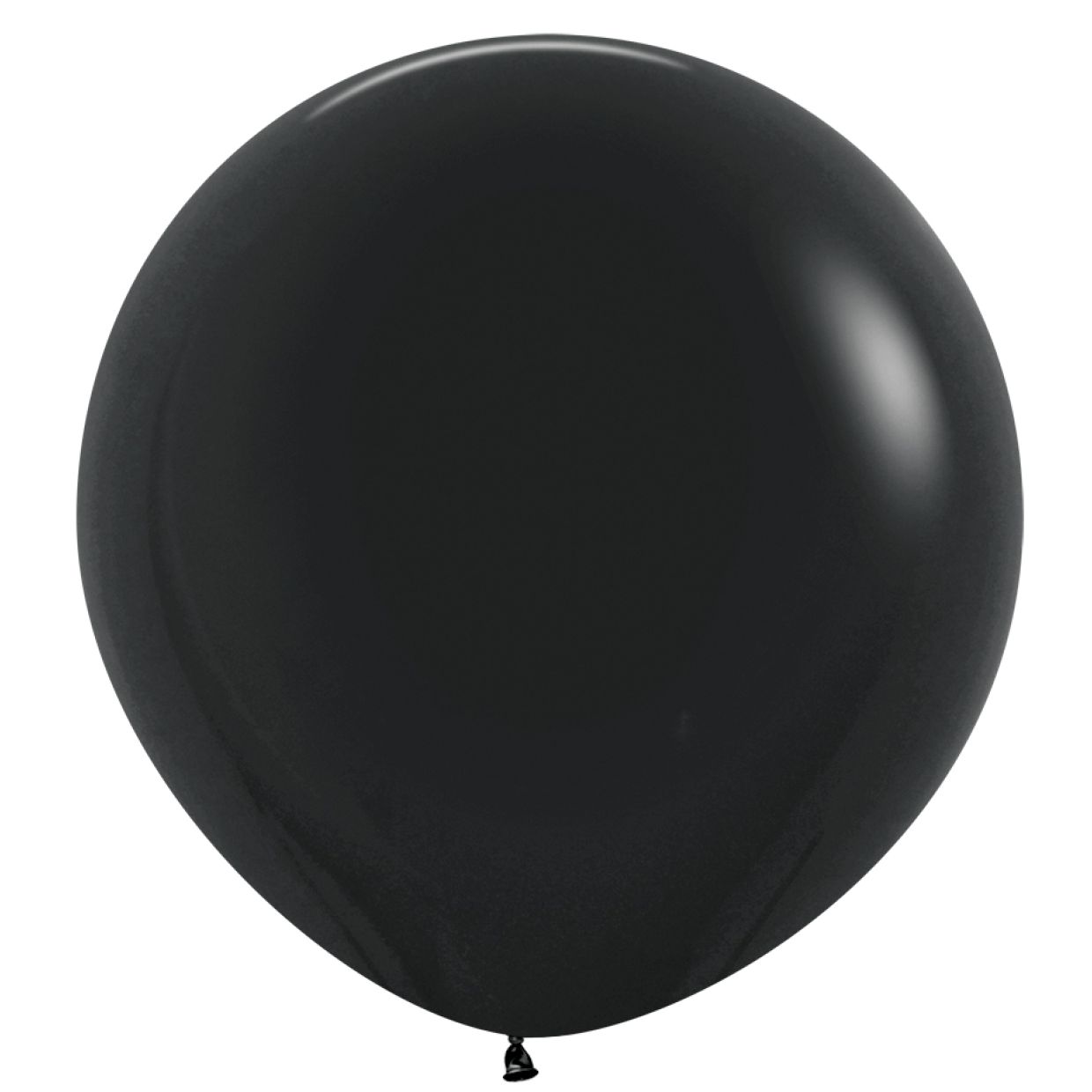 Jumbo Fashion Black Latex Helium Balloon