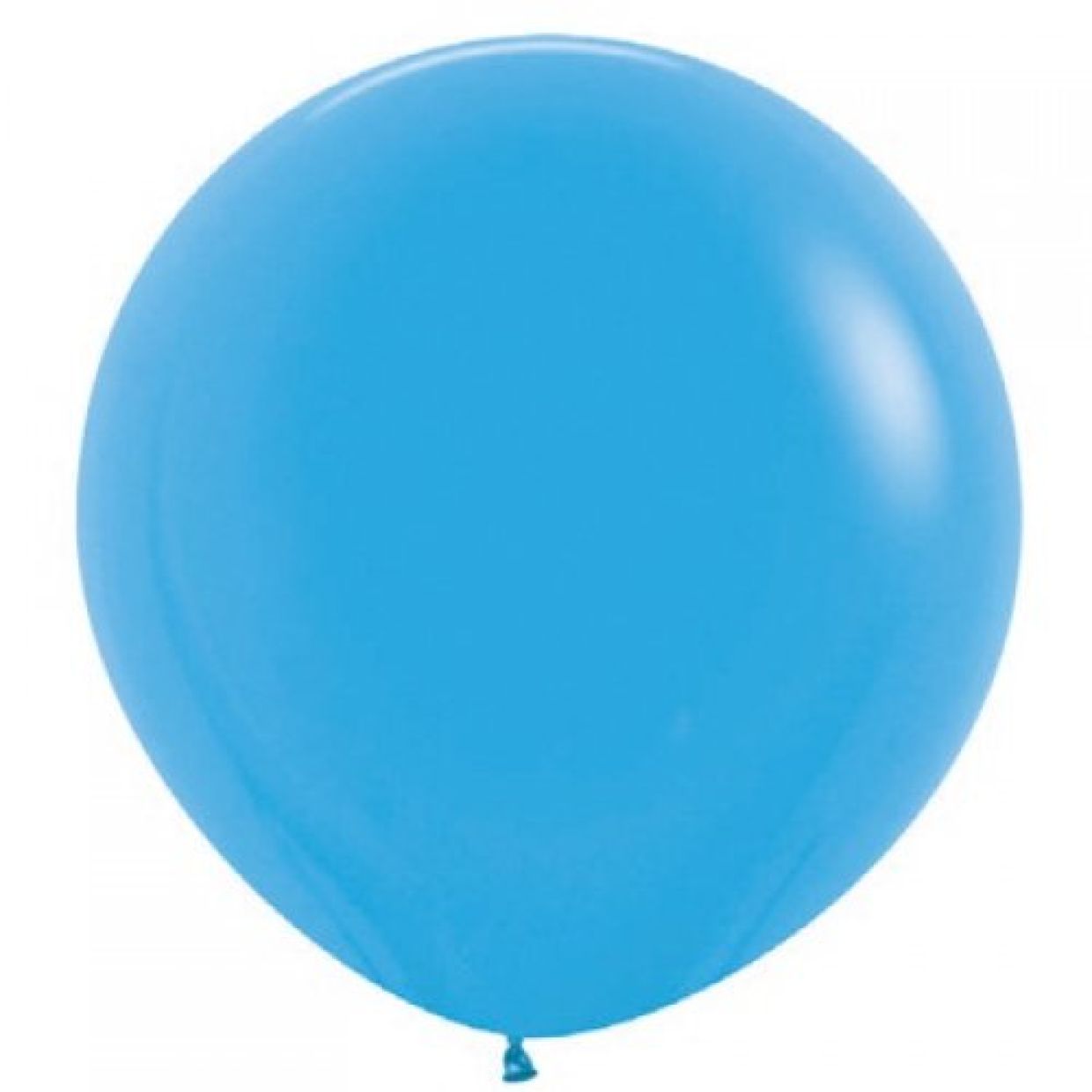 Jumbo Fashion Blue Latex Helium Balloon