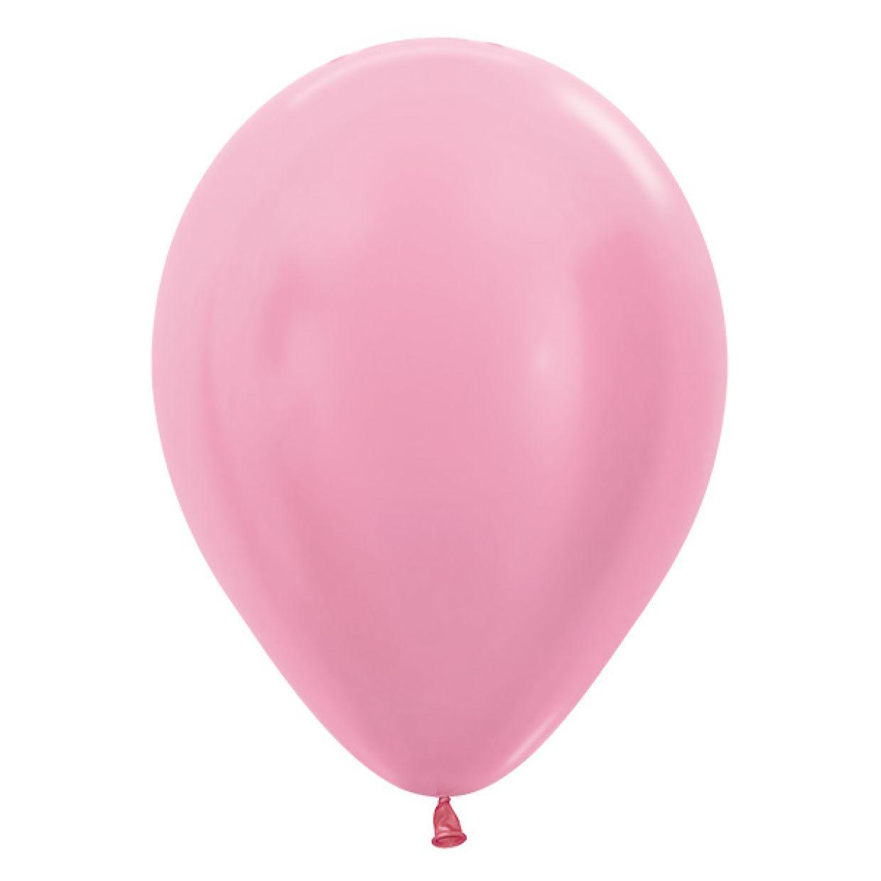 Pearl Pink Latex Helium Balloon - Party Affair