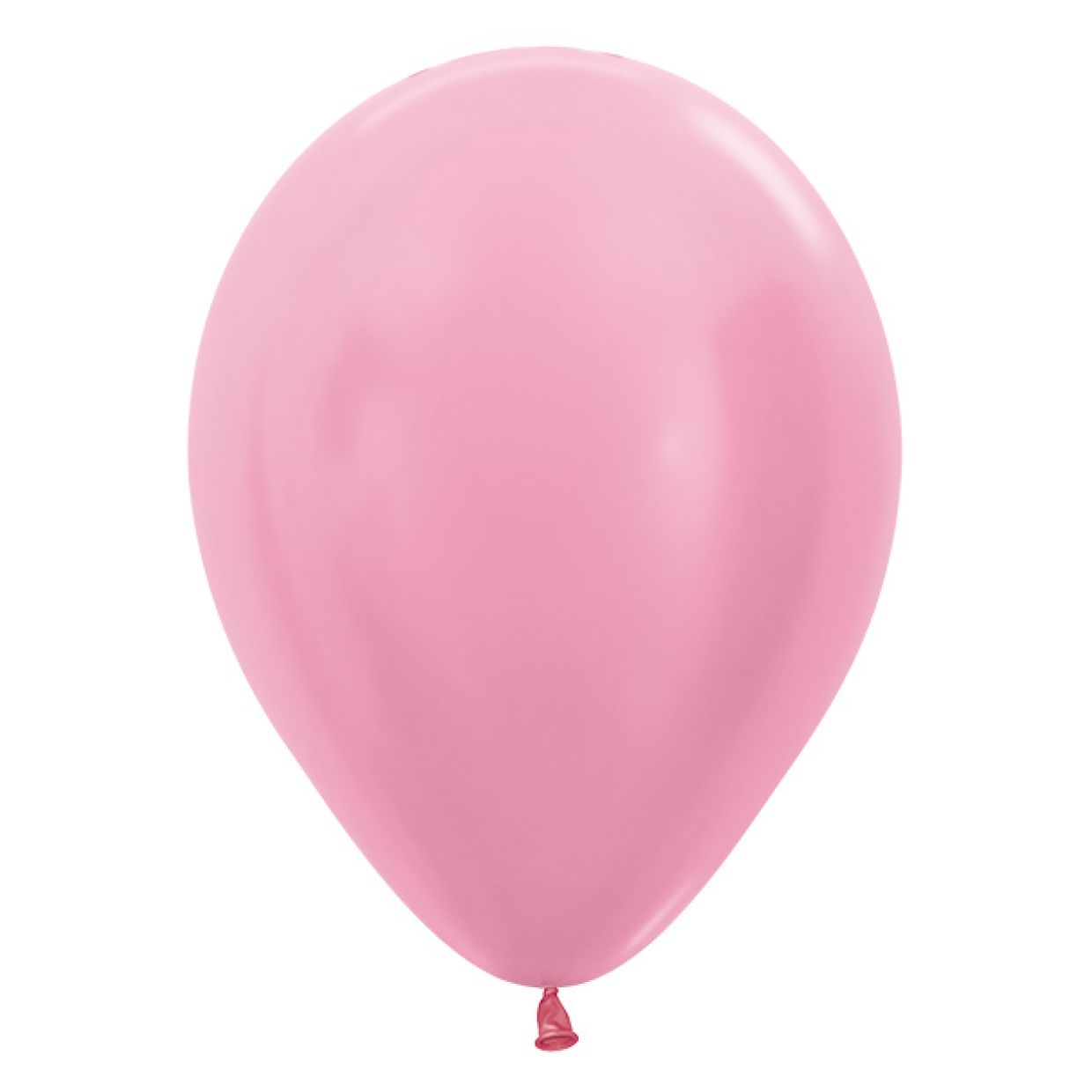 Pearl Satin Pink Latex Helium Balloon