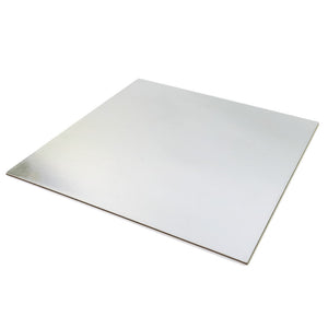 Square Silver Foil Cake Board
