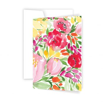 Summer Florals Greeting Card