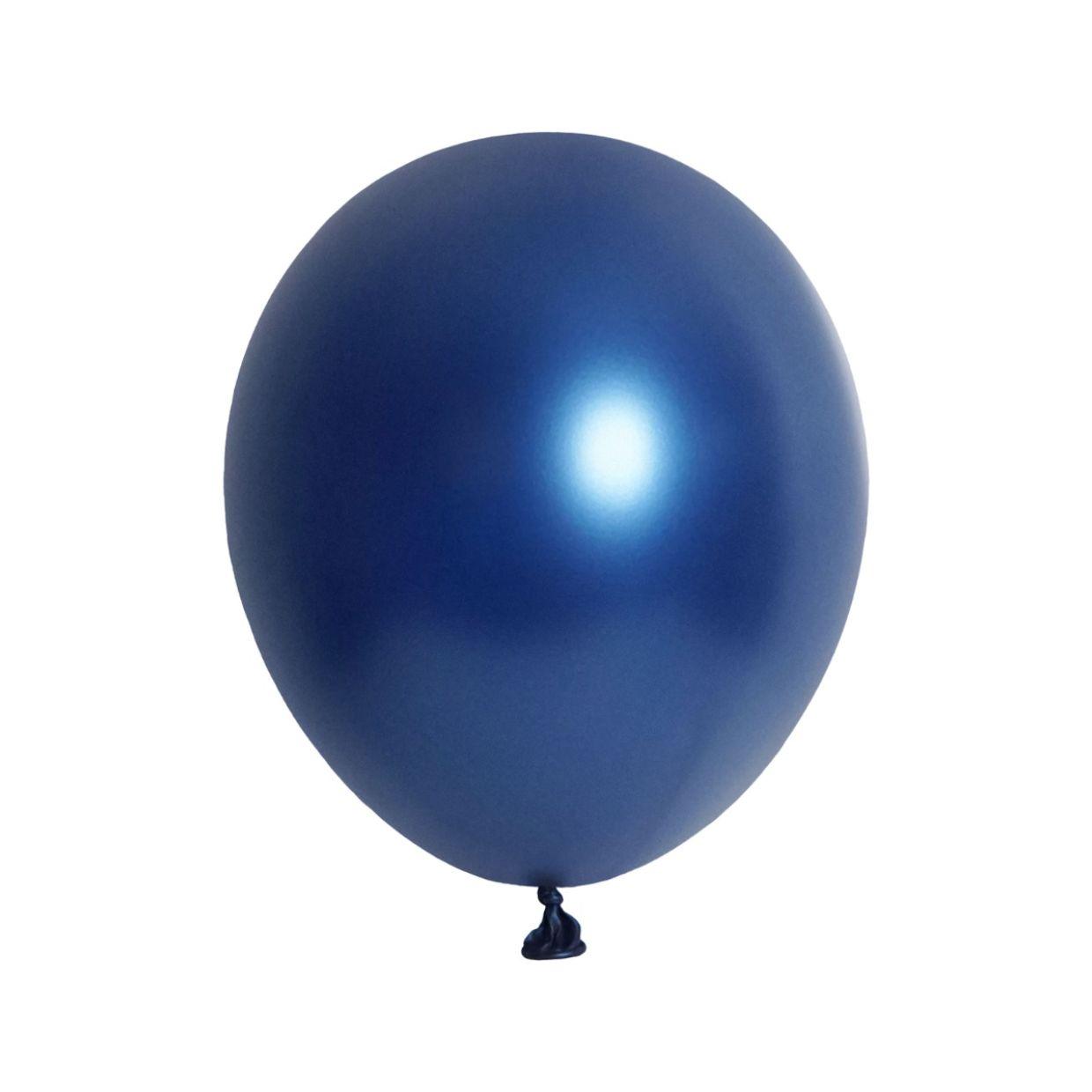 Metallic Midnight Latex Helium Balloon - Tuftex - Party Affair