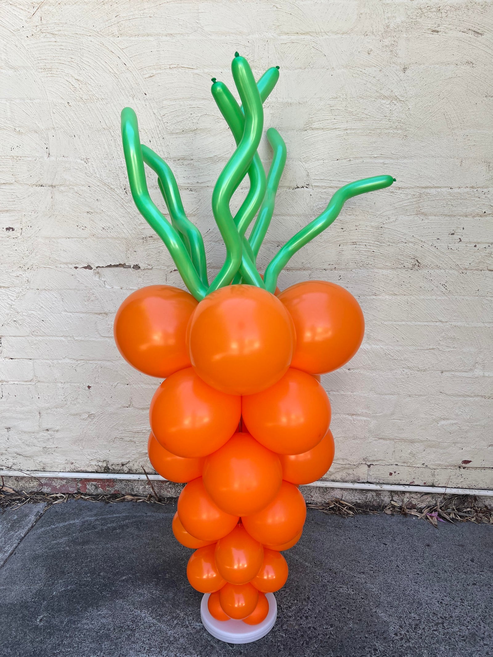 Easter Carrot Balloon Sculpture Column - Party Affair