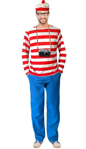 Where's Walter? - Male Adult Costume