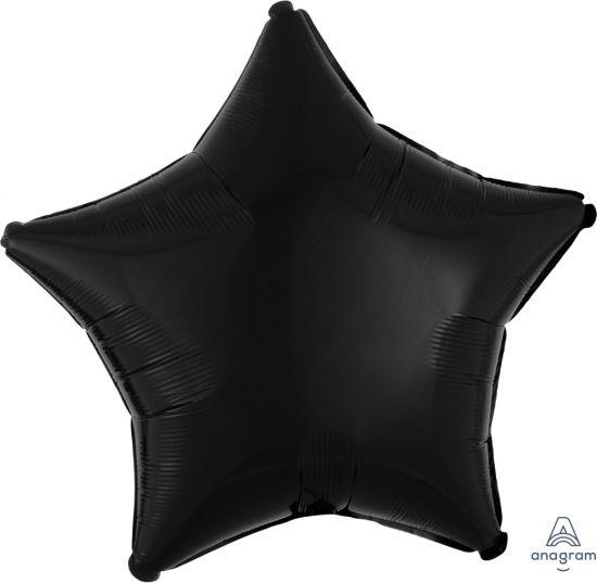 Black Star Shape Foil Balloon - Party Affair