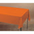 Orange Rectangular Plastic Table Cover
