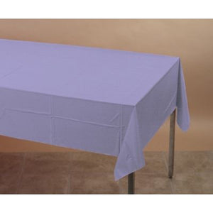 Lavender Plastic Rectangular Table Cover