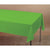 Lime Green Plastic Rectangular Table Cover