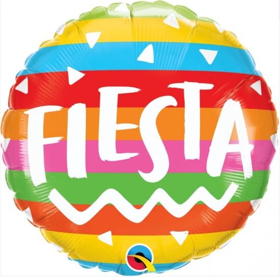Rainbow Fiesta Foil Balloon