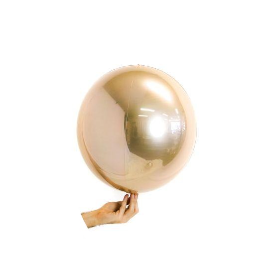 Loon Ball 35cm Metallic True Rose Gold Foil