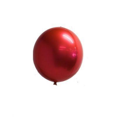 Loon Ball 35cm Metallic Red Foil - Party Affair