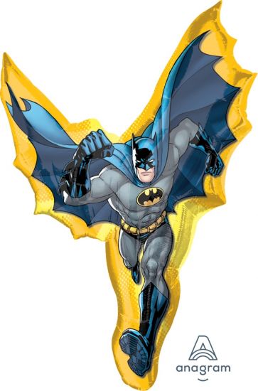 Batman In Action Foil Balloon Shape
