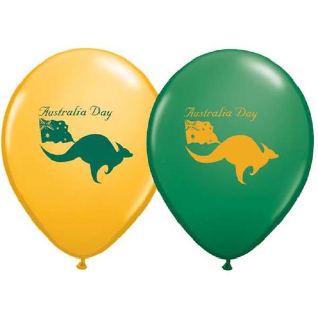 Australia Day Printed Latex Balloon